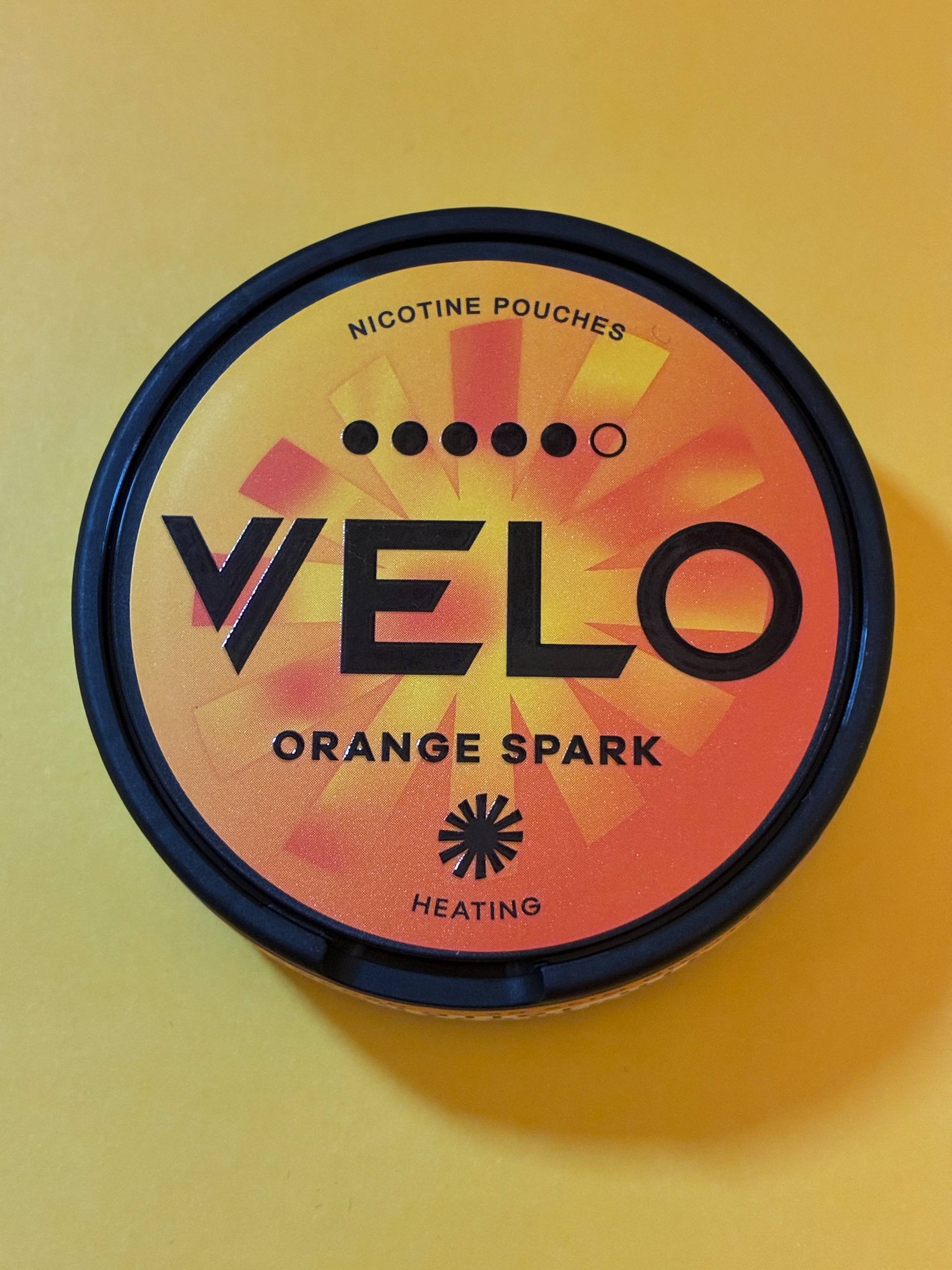 VELO Orange Spark 14 mg Nicotine Pouches Canada