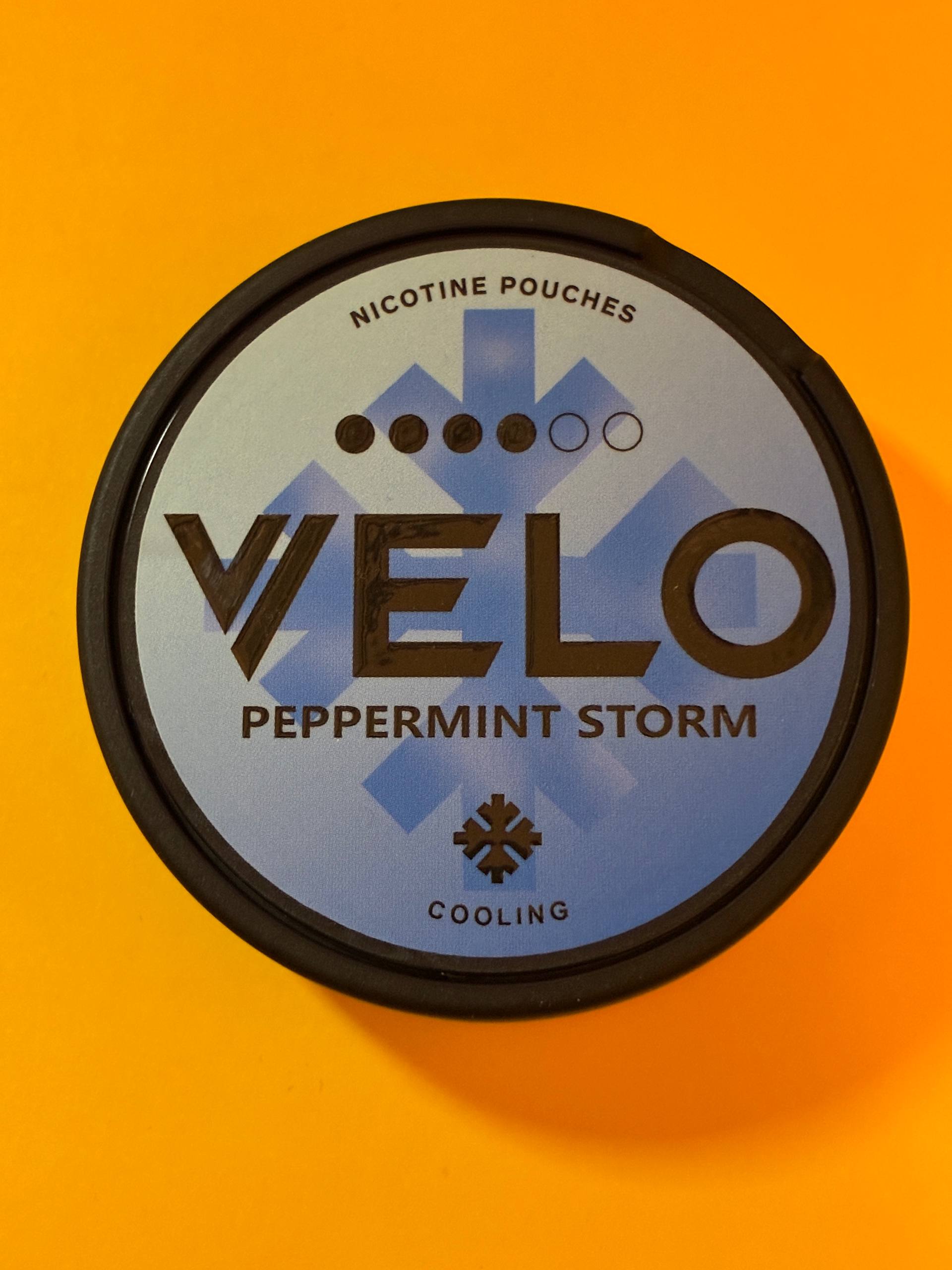 VELO Peppermint Storm 10.9 mg Nicotine Pouches Canada