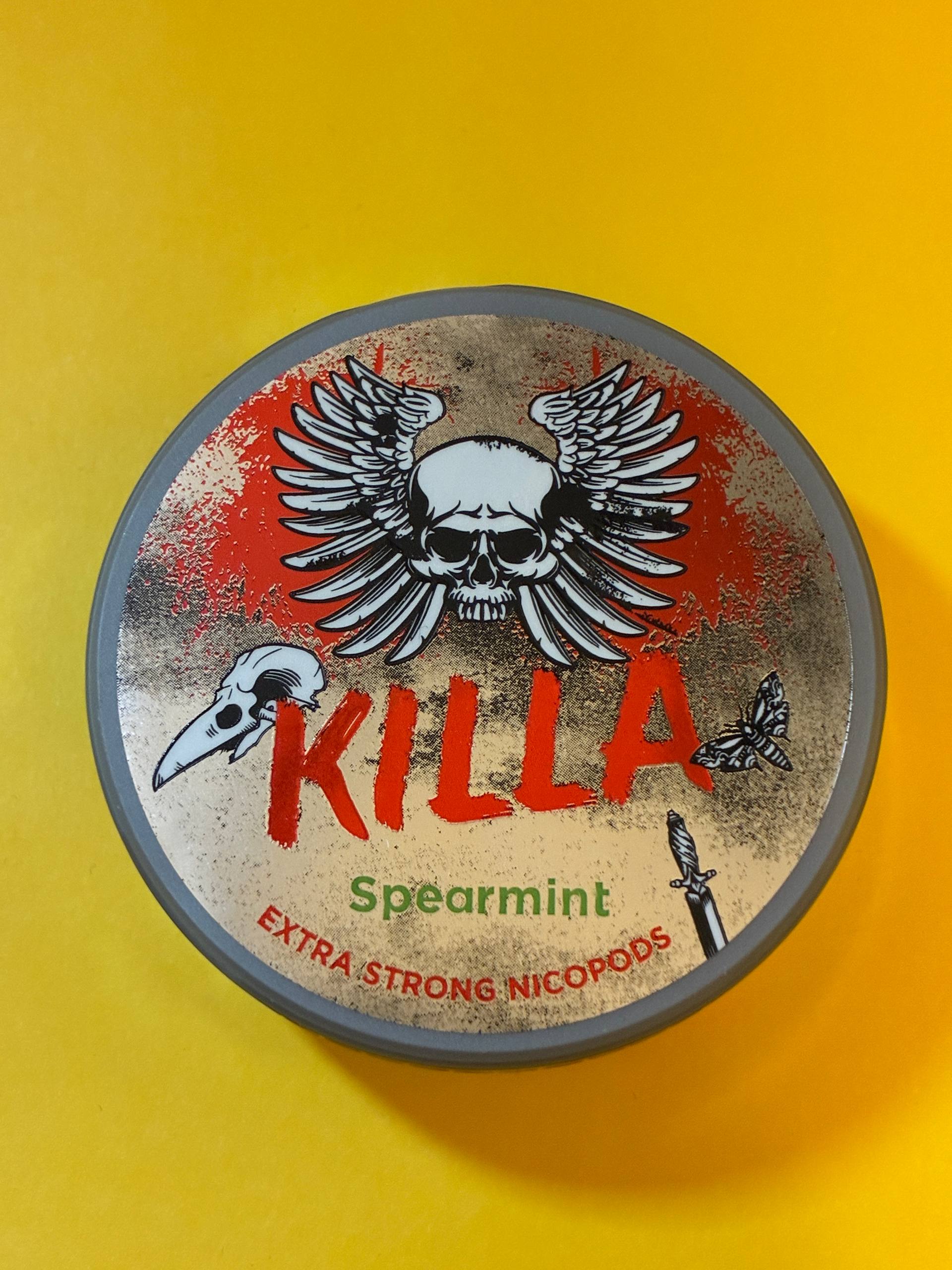 KILLA Spearmint 12.8 mg nicotine pouches Canada