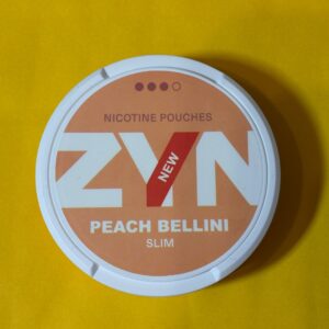 ZYN Peach Bellini 9 mg Nicotine Pouches Canada