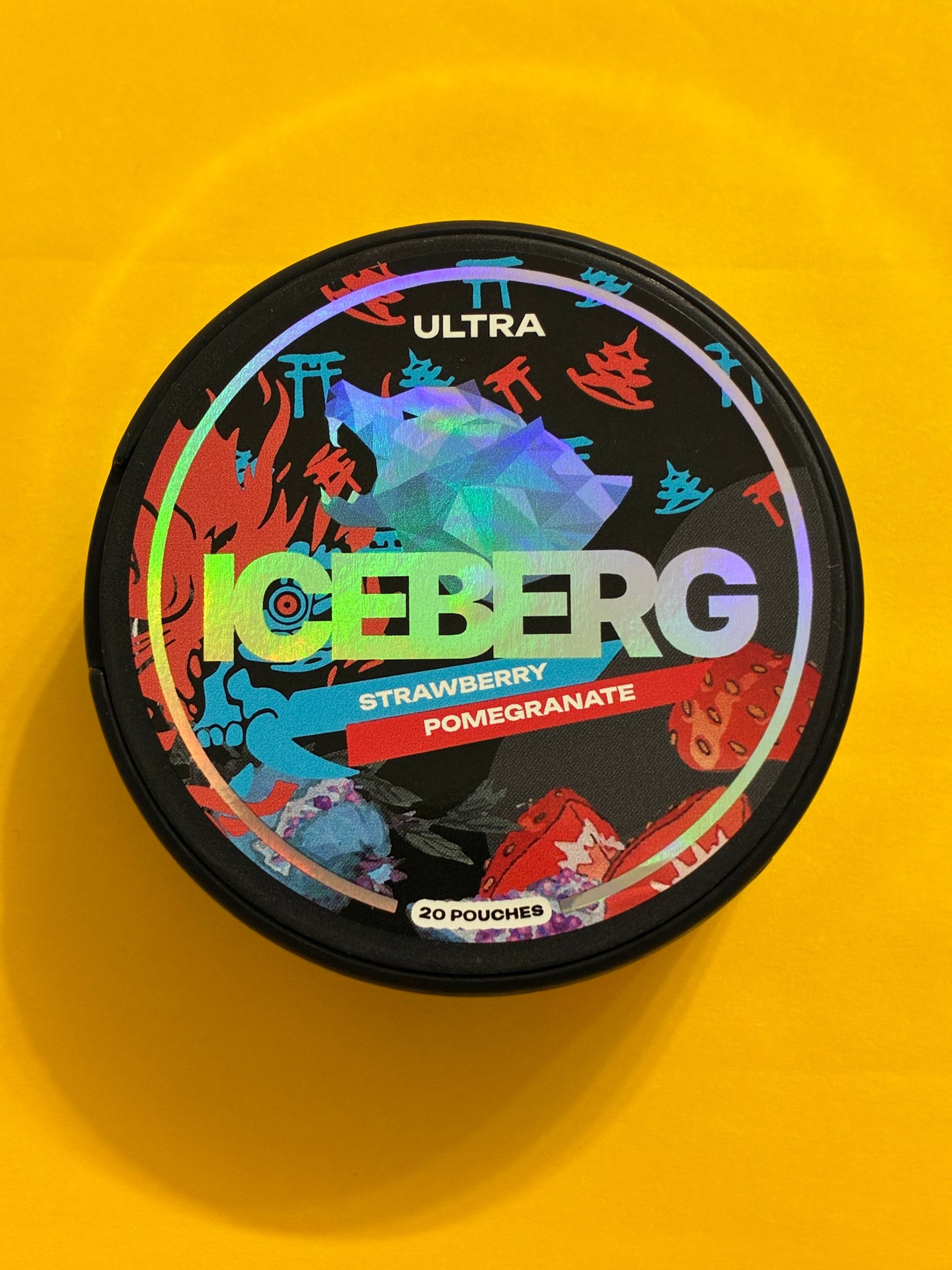ICEBERG Strawberry Pomegranate 150 mg Nicotine Pouches Canada
