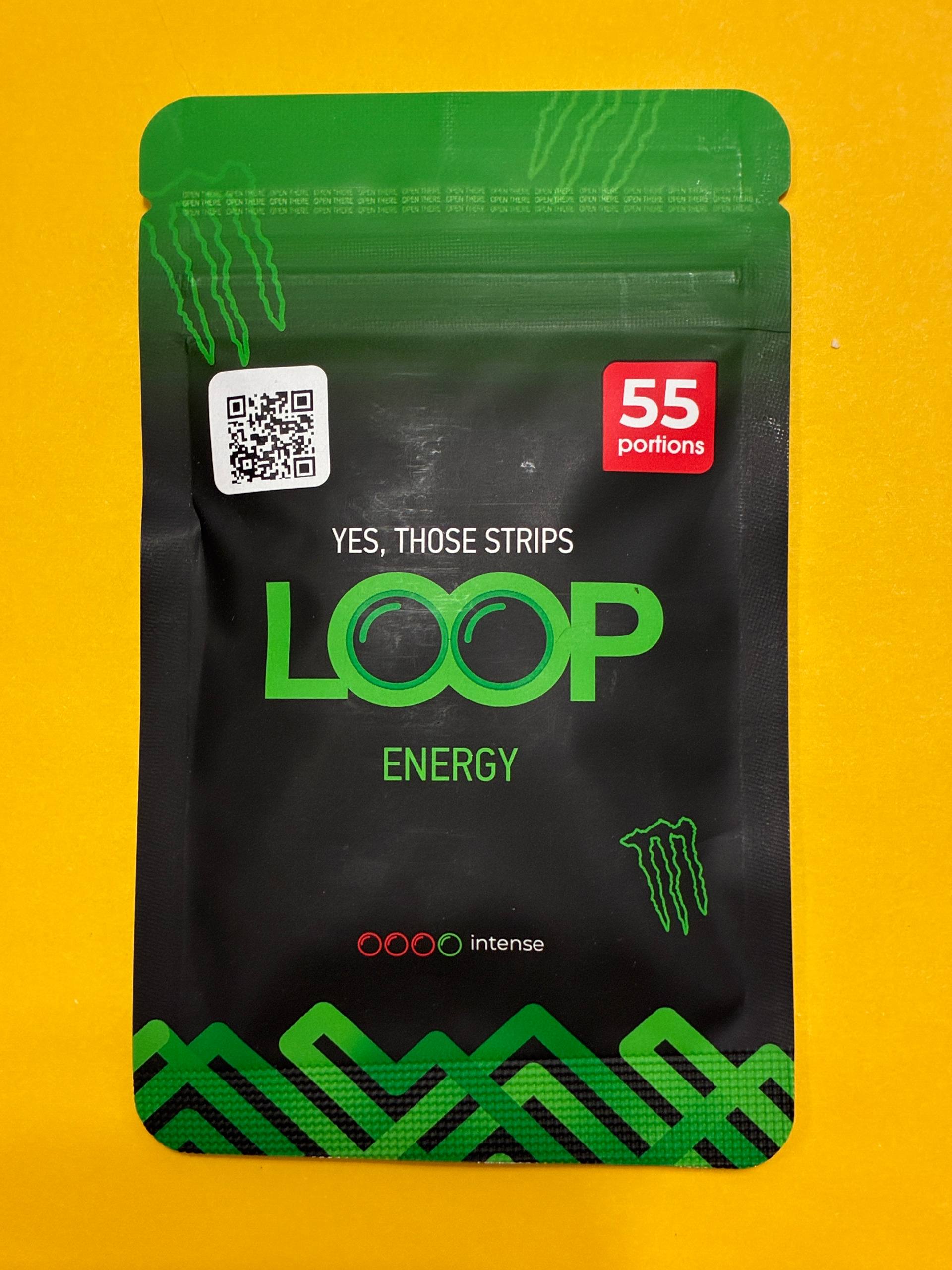 LOOP Energy 12mg nicotine cotton strips, 55 strips