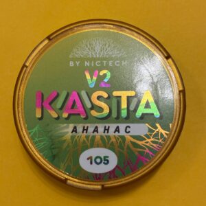 KASTA Pineapple 105mg ultra strong snus nicotine pouches