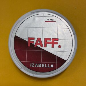 FAFF Grape 75mg extra strong nicotine product