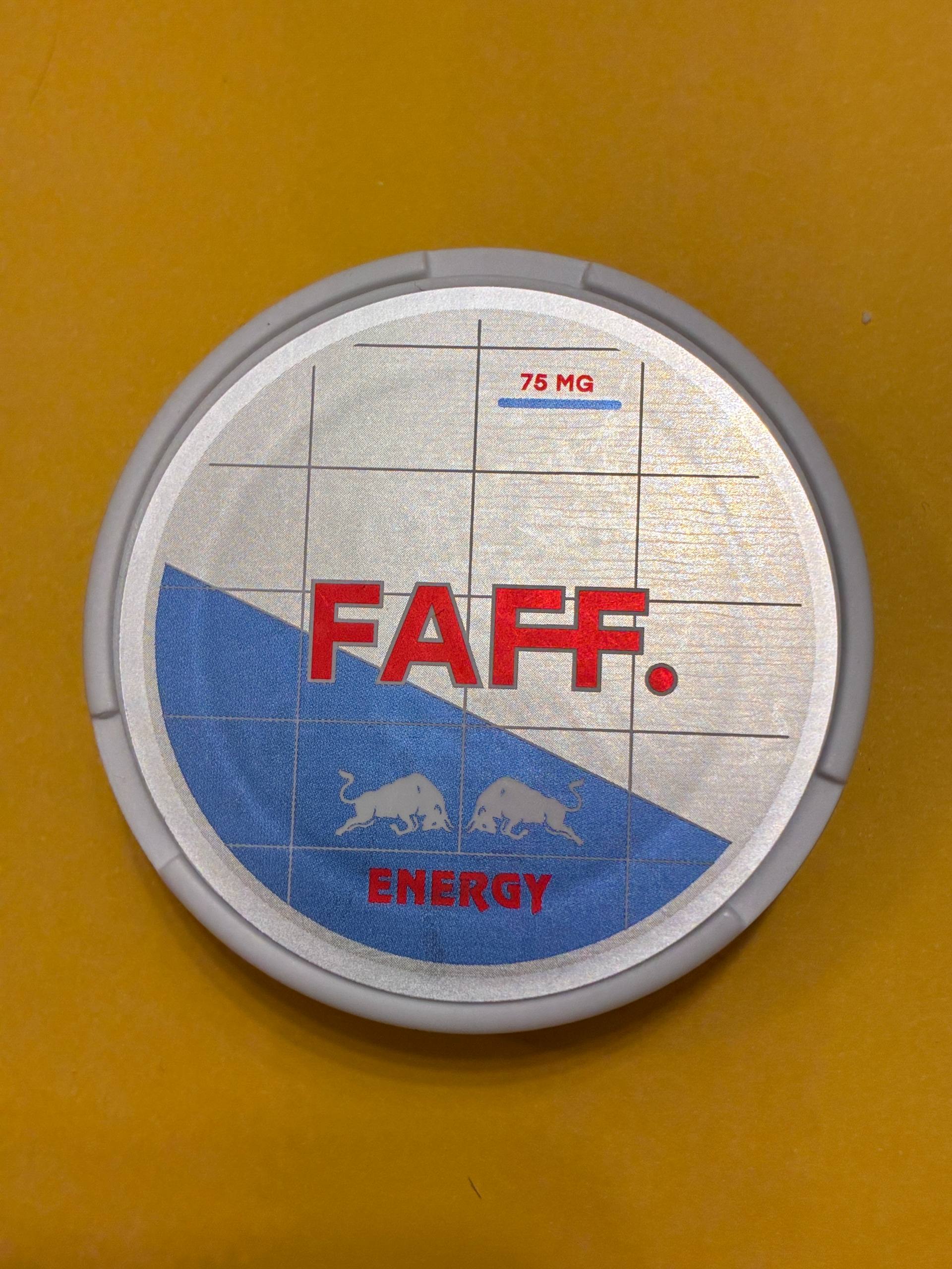 FAFF Energy 75mg strong Russian snus