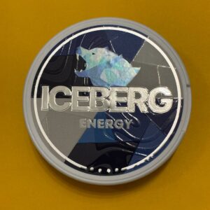 ICEBERG Energy 100mg ultra strong snus nicotine pouches