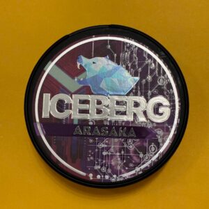 ICEBERG Arasaka 100mg ultra strong snus nicotine pouches