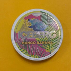 ICEBERG Mango Banana 110mg ultra strong snus nicotine pouches