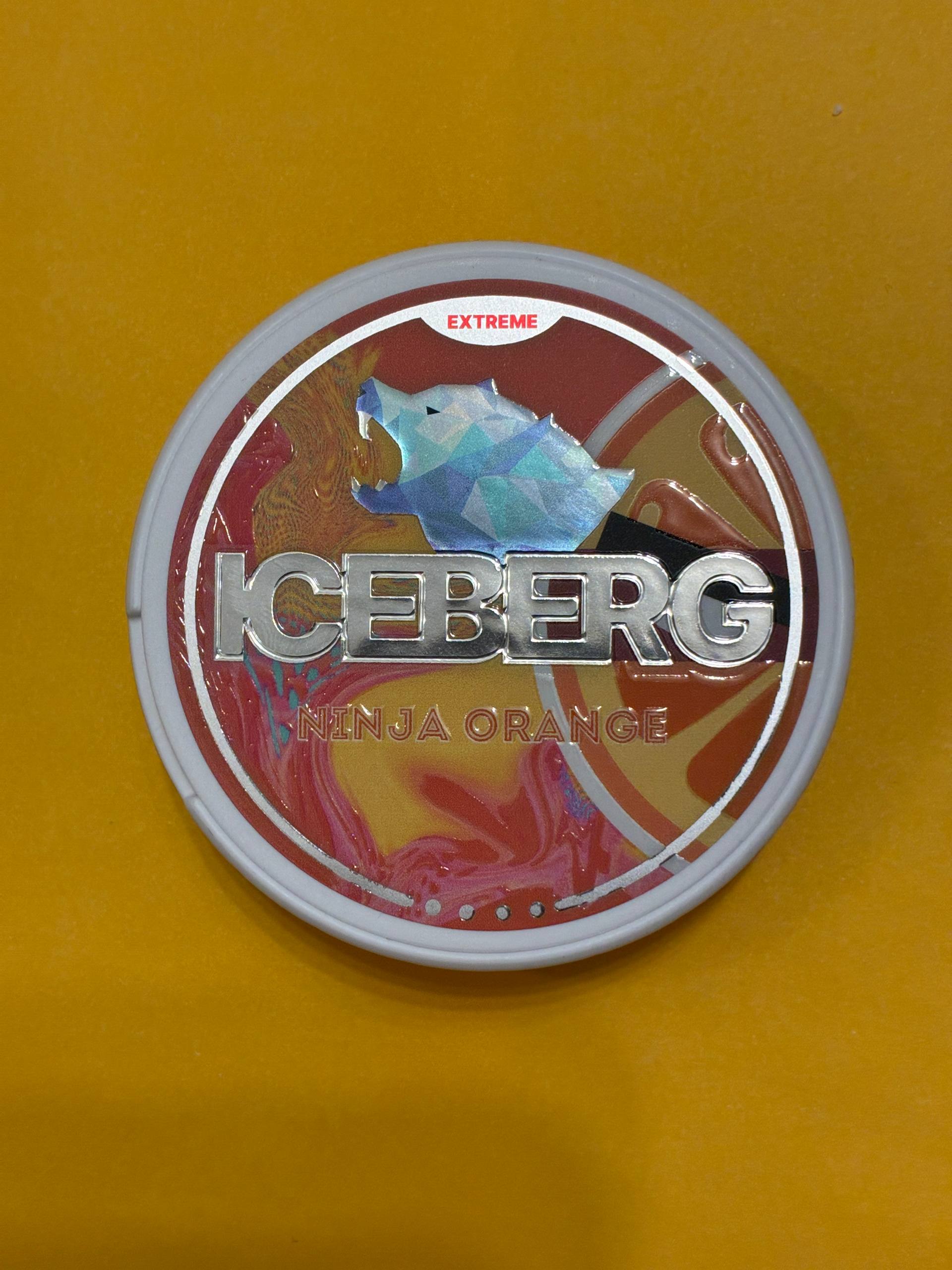 ICEBERG Orange 110mg ultra strong nicotine pouches