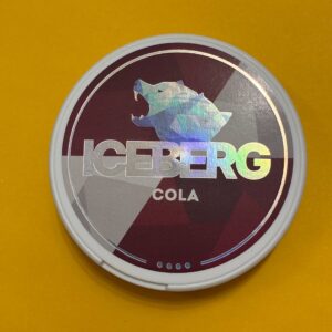 ICEBERG Cola 75mg extra strong Russian snus nicotine pouches